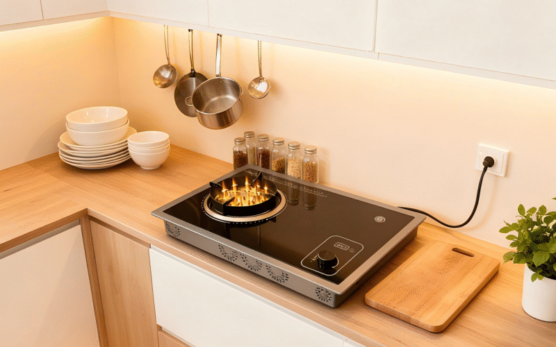 Electric Flame Stove